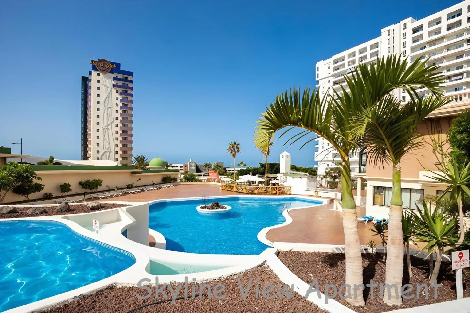 Skyline View Apartment - Free Private Parking Including & Guest Bonus Costa Adeje  Exterior photo